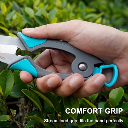 7 Inch Straight Blade Pruning Shears Carbon Steel Snips For Bonsai Flower - style: Pruning Snip 1