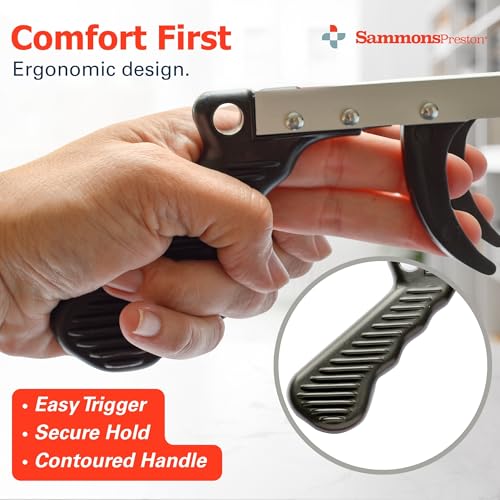 Sammons Preston Reacher, Standard, 26", Grabber Reacher Tool, Lightweight Trash Picker Grabber & Garden Nabber, Handy Aluminum Picker Up Tool & Reaching Claw, Portable Reaching Assist & Dressing Tool - color: 26" Standard, size: Single
