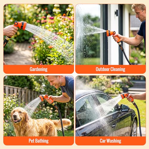 Nitigo Ultra Lightweight Garden Hose 100FT for Yard, Outdoor - size: 100ft