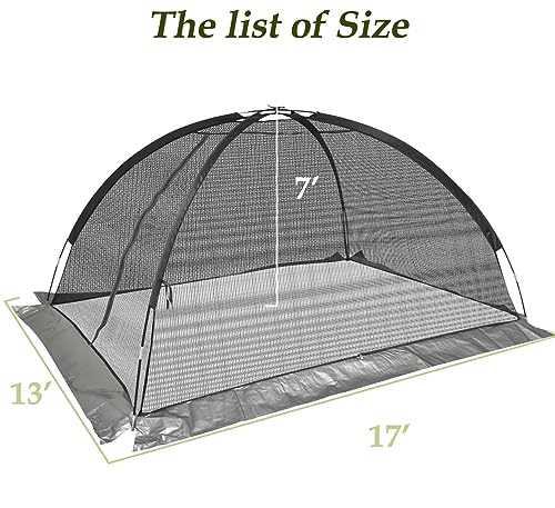 Pond Cover Net - 13×17FT for Pond Pool and Garden