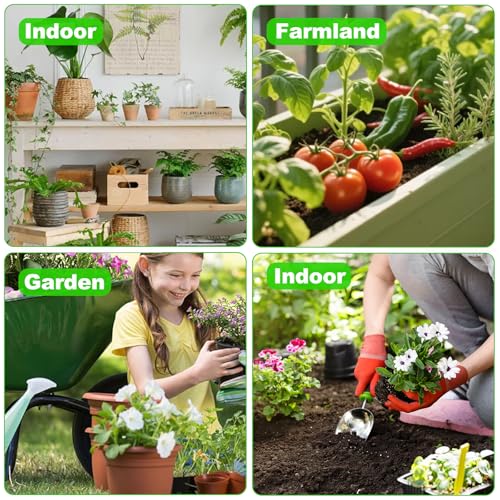 Soil Moisture Meter - Included 200+ Plants Care Guide, 80 pH Test Strips & Sample Tube, Soil Water Tester, Soil Hygrometer Sensor Tool for Garden, Lawn, Farm Plants Care, No Battery Needed - color: Light Wood