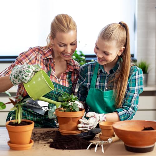 Gardening Tools 12-Piece, Durable Heavy Duty Garden Tool Set Stainless Steel, Garden Hand Tools with Tote Bag, Non Slip Handles, Gardening Ideal Gifts for Women and Men