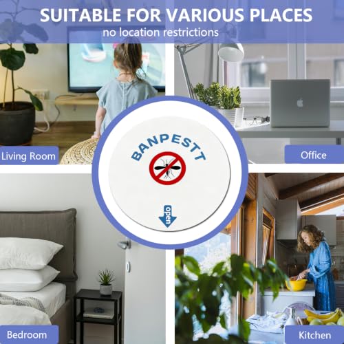 BANPESTT 24 Pcs 4.3" Sticky Glue Boards Refills - color: White&Black