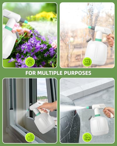 Uten Cordless Electric Sprayer 2L, Rechargeable and Portable Spray Bottle