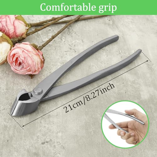 Bonsai Tools Kit, Stainless Steel Bonsai Tree Kit with Handle(Style 2) - size: Style 2