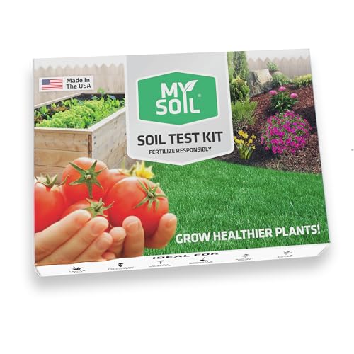 MySoil Test Kit Starter Pack, Unlock Your Lawn & Garden Potential, Complete & Accurate Nutrient and pH Analysis with Recommendations Tailored to Your Soil and Plant Needs | 1 Test Kit + 1 Soil Probe - size: Starter Pack