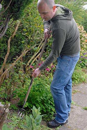 Spear & Jackson 5510WF Traditional Stainless 42" Long Handled Weed Fork - size: 42" Handle, style: Weed Fork