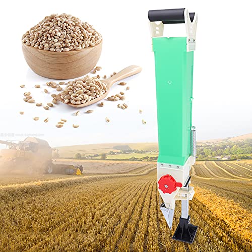 Handheld Manual Planter, Manual Fertilizer Seeder Machine, Adjustable Depth & Height Hand Planter Tool, Handheld Garden Home Seeder Spreader, Corn Peanut Seeder Seedling Planting Tool For Garden