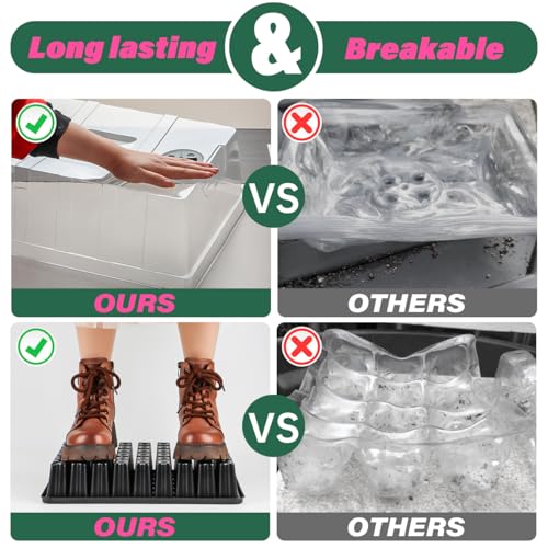 3-Pack Seed Starter Trays with 5" Tall Humidity Domes & 54-Cell Deep Trays - size: 3p Trays+Domes+54 Cells