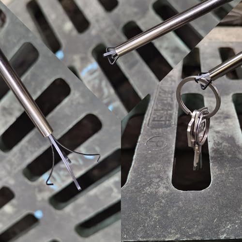 24-Inch Flexible Grabber Claw Tool with Mechanical Fingers for Small Parts - style: 24 IN