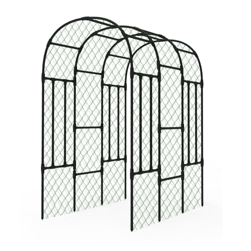 Trellis for Climbing Plants Outdoor - Cucumber Trellis Size:71*47* 79 inch - size: 71(L) * 47(W) * 87(H) inch-20MM