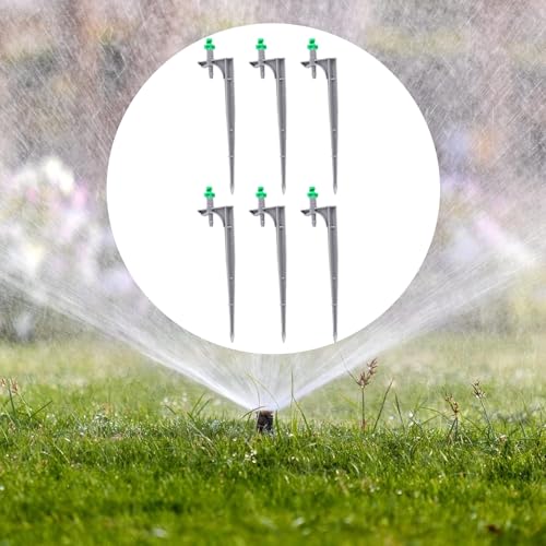20PCS Drip Irrigation Emitters,180 Degree with Plunger Adjustable Irrigation Drippers for 1/4" Drip Irrigation Tubing, Perfect for House Garden Watering Drippers Sprayer (180 Degrees) - size: 180 degrees