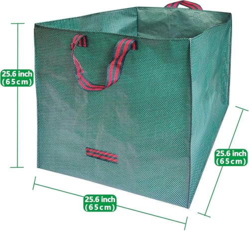 Yard Waste Bags, Reusable Weed Garden Leaf Bags(72 Gallon Square) - color: 79 Gallon Square