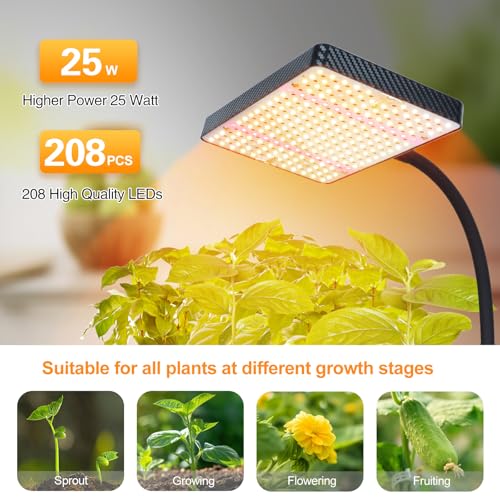 FECiDA Bonsai Grow Light, Table Grow Lights for Indoor Plants Collection - size: 1-Head Dimming