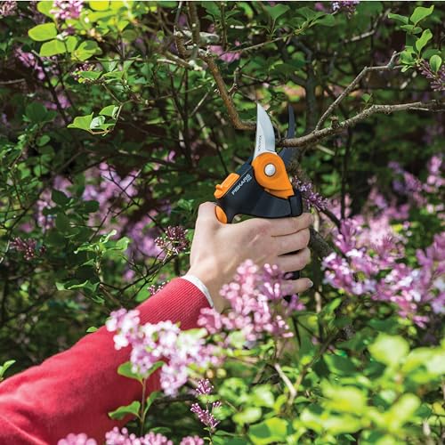 Fiskars PowerGear2 Softgrip Bypass Garden Pruners, 3/4" Branch Cut Capacity - size: PowerGear2 SoftGrip