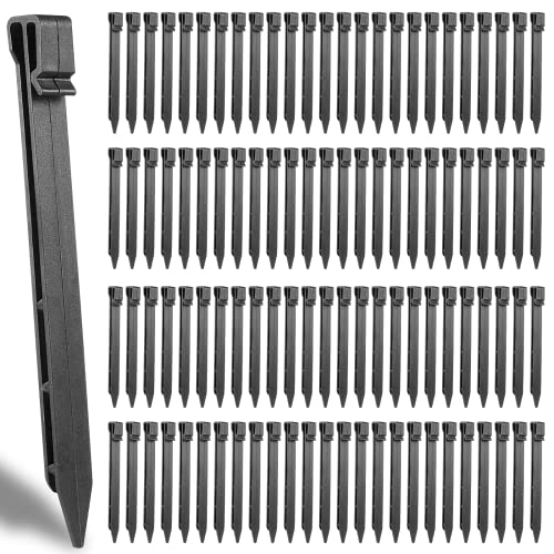 100 PCS Edging Stakes, Landscape Edging Stake for Gardening, Ground Stakes - size: 100 PCS