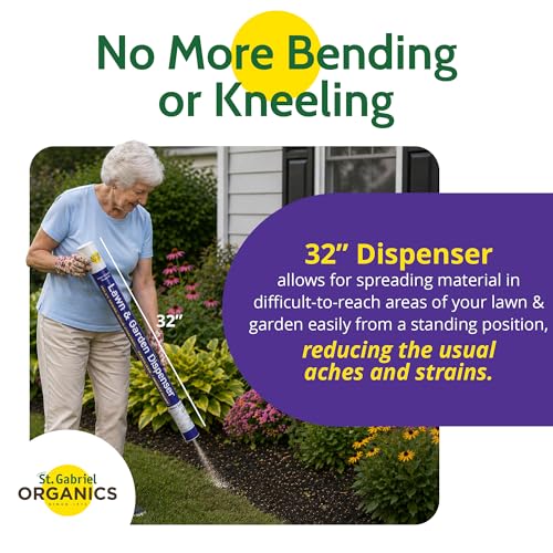 St. Gabriel Organics Lawn & Garden Dispenser, 32" - size: Single