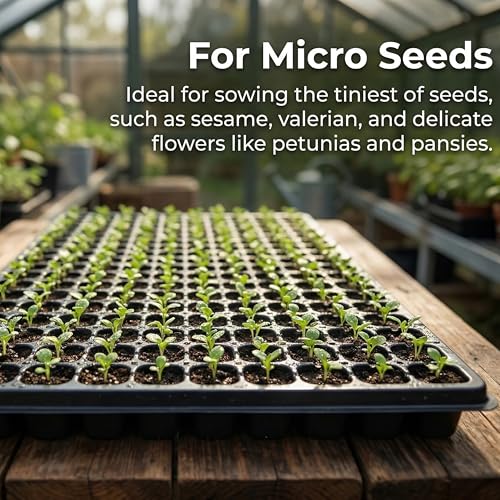Gardzen 10 Pack 200 Cell Seed Starter Trays - size: 200-Cell