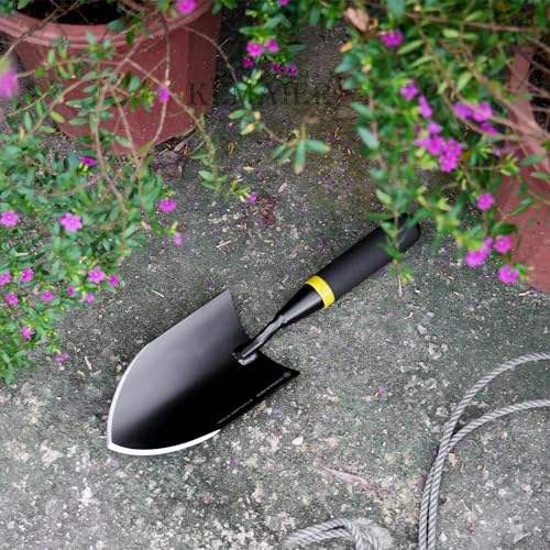 Kemaier Heavy Duty Stainless Steel Garden Trowel Shovel Tools - style: Large Trowel