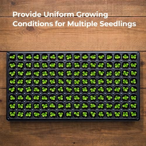 Gardzen 10 Pack 128 Cell Seed Starter Trays - size: 128-Cell