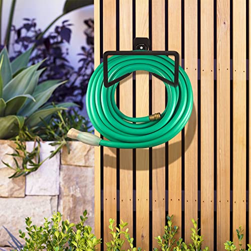Hose Hanger, Heavy Duty Metal Hose Holder Wall Mount - color: Hose Holder 150 Ft