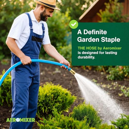 Aeromixer THE HOSE 3/4 Inch Garden Hose 150 Ft Heavy Duty Water Hoses - size: 3/4" x 150', style: 1 Pack