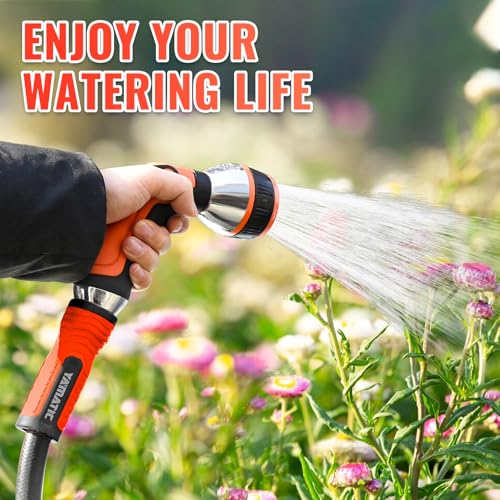 YAMATIC 3ft Short Garden Hose, 5/8in I.D. Flexible Lightweight Leader Hose - size: 3' feet