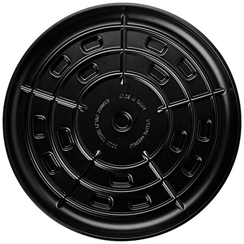 Bosmere S51510 Down Under Plant Saucer, 15", Black - color: Black, size: 15"
