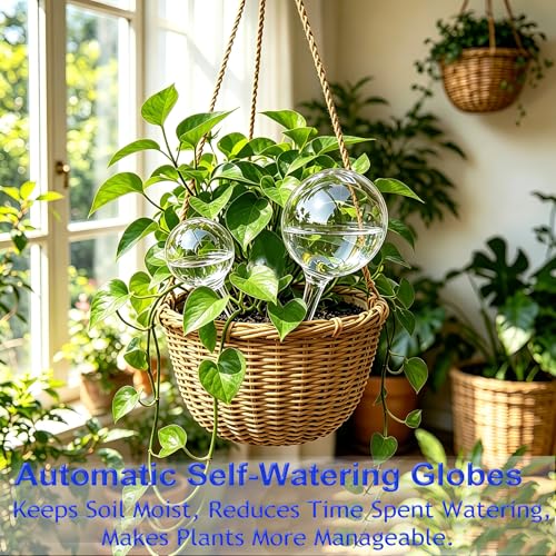 Plant Automatic Watering Devices, Clear Plastic Plant Self-Watering Bulb - color: B. Clear-6l4s