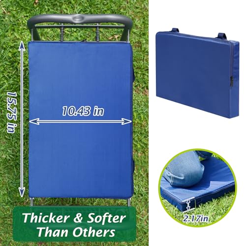 ikkle Heavy Duty Garden Kneeler and Seat, 838LB+ Capacity