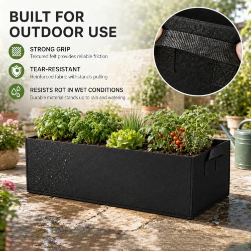 Plant Grow Bags,Thick & Breathable Fabric Plant with Handles for Vegetable