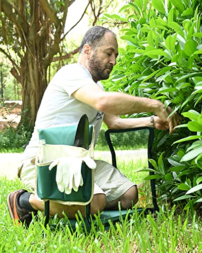 KVR Garden Bench for Kneeling and Sitting Foldable Garden Kneeler and Seat Heavy Duty, Gardener Gifts Ideas for Women Mom Grandma - size: ModelC