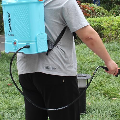 SideKing 1.6m PVC Replacement Hose for Sprayers – Nylon-Reinforced High-Pressure Hose with Fixing Nut (18mm Diameter) – Fits Garden Backpack Sprayers & Pump Outlets