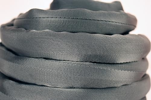 zero-G 4001-25 8 Inch by 25 Feet Lightweight, Ultra Flexible, Durable, Kink-Free Garden Hose, Gray 5/8" x 25' (Pack of 6) - size: 5/8" x 25' (Pack of 6), style: zero-G