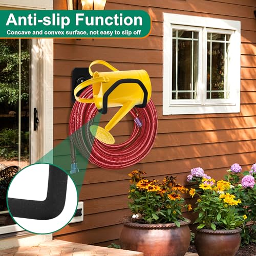 Garden Hose Holder Wall Mount Heavy Duty Water Hose Holders for Outside - color: 1pc Hose Holder 150ft