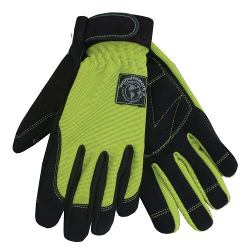Womanswork Digger Gardening Gloves, Green, Large - color: Green, size: Large