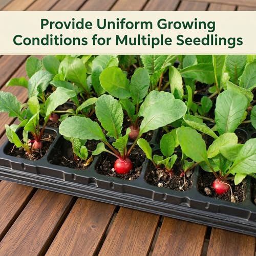 Gardzen 10 Pack 32 Cell Seed Starter Trays - size: 32-Cell