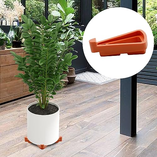 24Pcs Pot Feet for Outdoor Planters Plant Pot Feet Flower Pot Foot Pads Flower Pot Risers for Outdoor Indoor Garden Plants Breathable Moisture-Proof