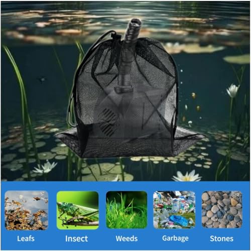 2 Pcs 8" x 10" Pump Barrier Bag, Pond Pump Filter Bag - size: 8" x 10"