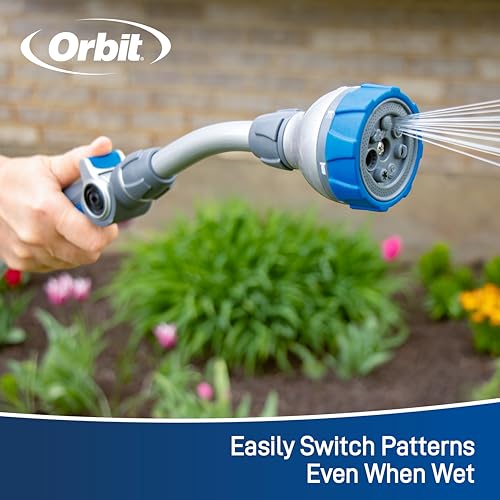 Orbit 28285 ELEVATED 14" 7-Pattern Thumb Control Wand