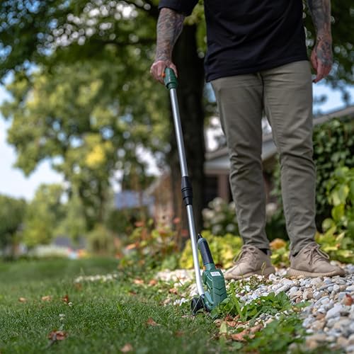 Scotts LSS10272PS 7.5-Volt Grass Shear/Shrub Trimmer, Wheeled Handle - style: 7.5-Volt Shrub Shear w/pole