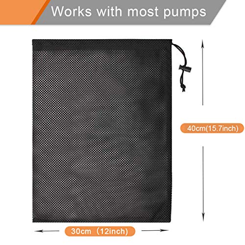 Coolrunner Pump Barrier, 12" x 15.7" Pond Filter Mesh Bag - size: 12"x 15.7"