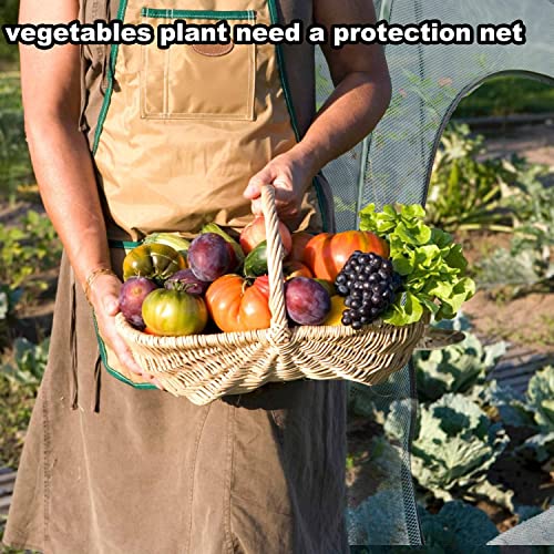 Pop up Gardening Net Cover,36x36x39 inch Pack of 3 Pest Guard Cover for Vegetables Fruits Durable Plant Gardening Net Pop-Up Chicken Pen for Small Animals Outdoor Run and Pet Enclosure - size: 36x36x39 inches