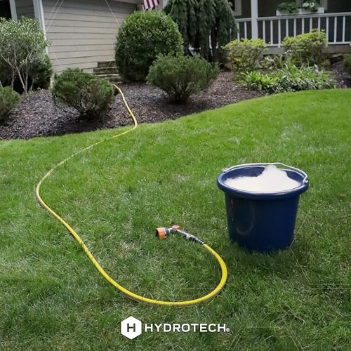 HydroTech FLATJACKET Lightweight Garden Hose 5/8 in x 100 ft, Yellow - size: 100 Feet