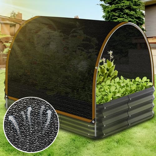 Shade Cloth - for Garden 90% Plant Shades Mesh Tarp with Grommets Outdoor Sun Shades Netting for Chicken Coop Greenhouse Vegetables Pergola Patio Cover - size: 3×12FT