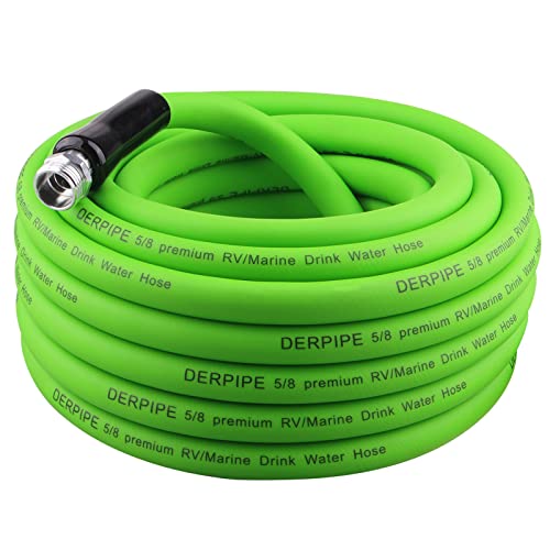 Garden Hose ,5/8" x 50 ft, Flexible and kink Resistant Heavy Duty Durable tubing - size: 50 Ft