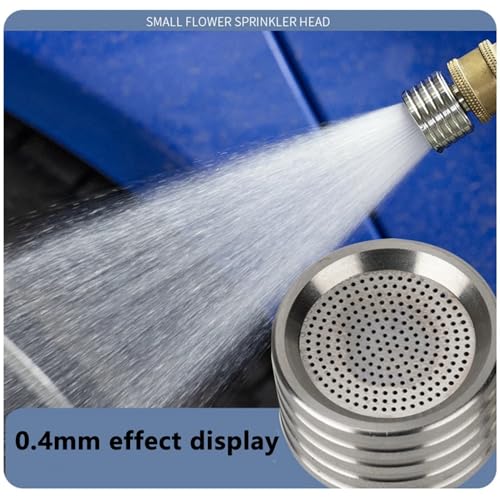 Pressure Washer Tips Spray Nozzle Soft Rain Shower Head Sprinkler with 1/4 Quick Connect Adapter for Power Washers Gun Car Washing Automobile Tire Detailing Cleaning Garden Watering