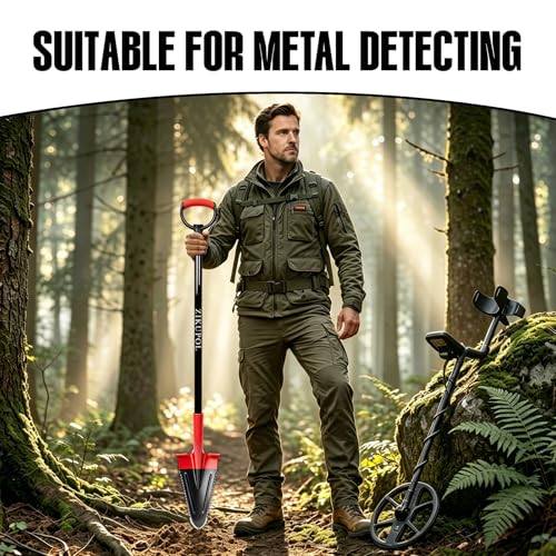Trenching Spade Shovel Serrated Edge Shovel for Digging,Planting,53 Inches