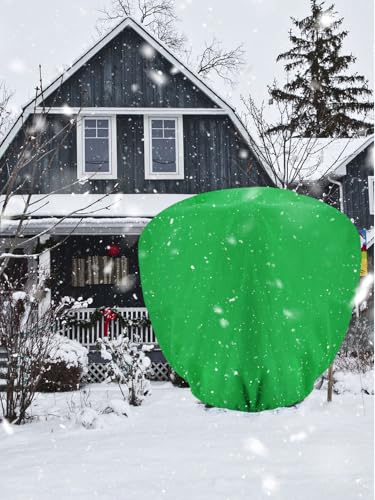 ANPHSIN 2 pcs 9.8ft x 9.8ft Extra Large Plant Covers Freeze Protection