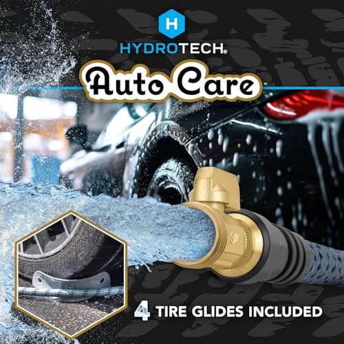 HydroTech 60 ft Auto Care Expandable Burst-Proof Hose, 5/8 in Diameter - size: 60 Feet